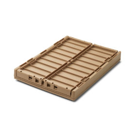 DELISTED Liewood Aufbewahrungsbox Weston „Oat“ mit Deckel, Größe M, 2er-Set, 36x25x14cm – Bild 4