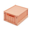 Liewood Aufbewahrungsbox Weston „Tuscany rose“ mit Deckel, Größe S, 2er-Set, 25x18x10cm