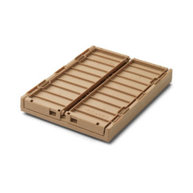 DELISTED Liewood Aufbewahrungsbox Weston „Oat“ mit Deckel, Größe S, 2er-Set, 25x18x10cm – Bild 4