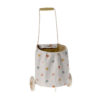 Maileg Trolly „Multi Dots – Yellow“, 56x28cm 01