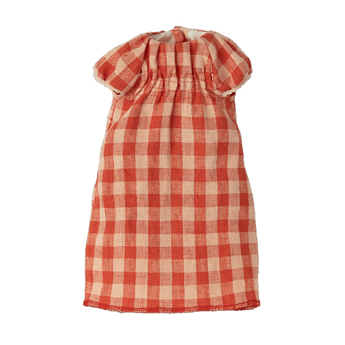 Maileg kariertes Kleid für Hasen (Größe 3) 01