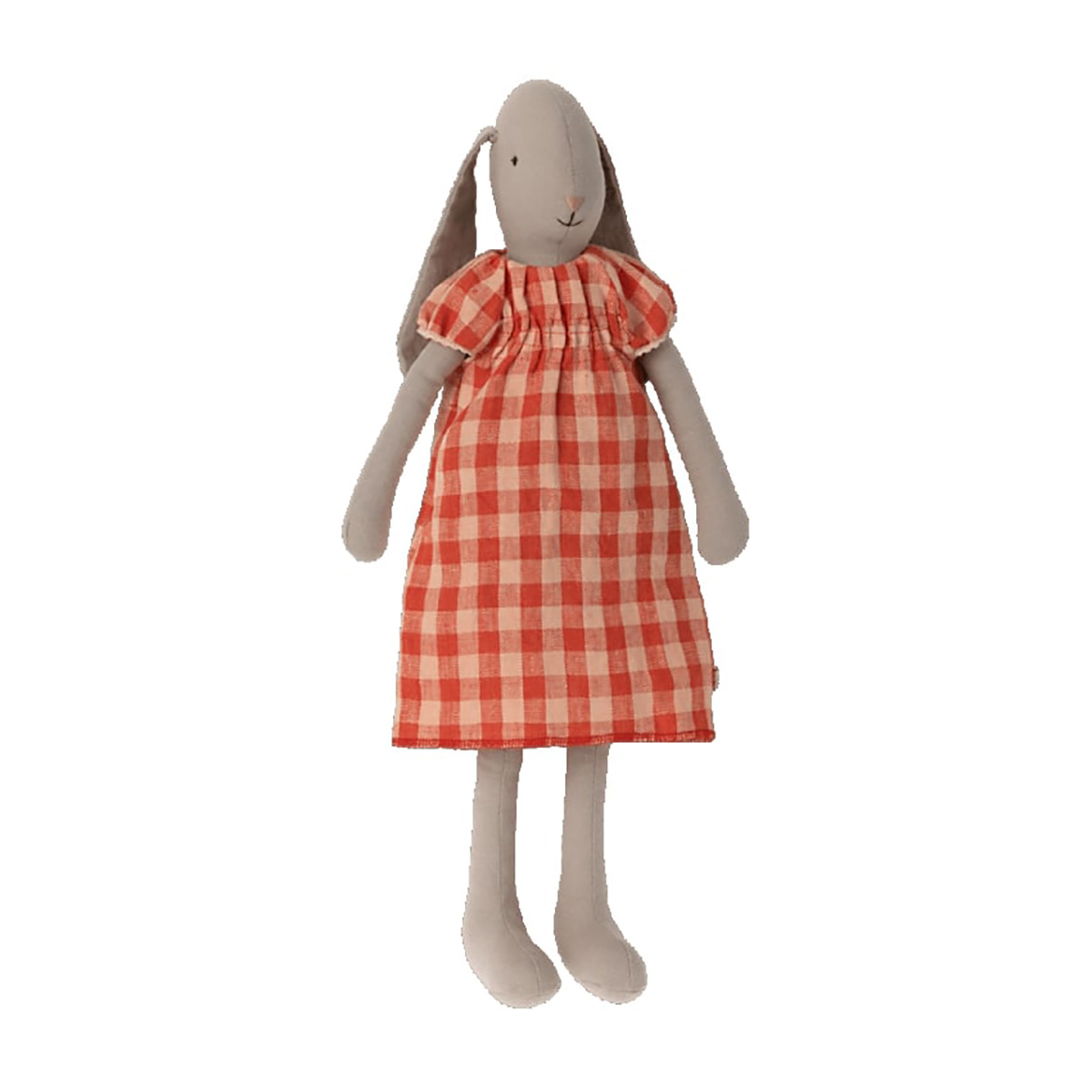 Maileg kariertes Kleid für Hasen (Größe 3) 02
