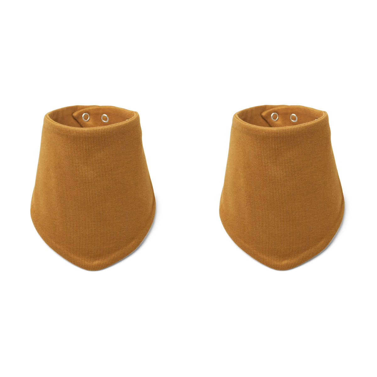 Liewood Anette Stofflätzchen / Halstuch „Golden caramel“, 2er-Set