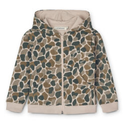 Liewood Kinder-Hoodie Baldur „Camouflage / Green multi mix“, 2-7 Jahre