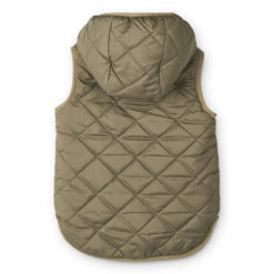 Liewood Diana Thermo-Wendeweste für Kinder „Golden caramel / Oat mix“