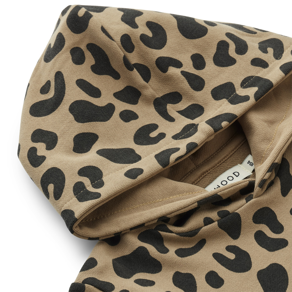 Liewood Kinder-Hoodie Hildur „Mega leo / Oat mix“ – Bild 3