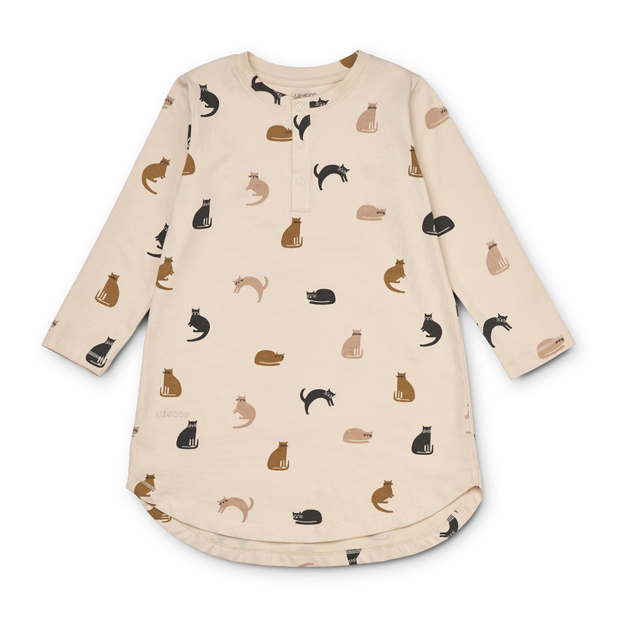 Liewood Nachthemd Alva „Miauw / Apple blossom mix“, 2-7 Jahre