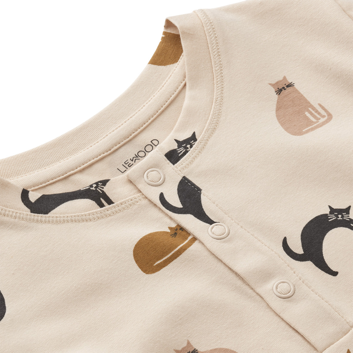 Liewood Nachthemd Alva „Miauw / Apple blossom mix“, 2-7 Jahre – Bild 3