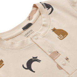 Liewood Pyjama-Set Wilhelm „Miauw / Apple blossom mix“, 2-7 Jahre
