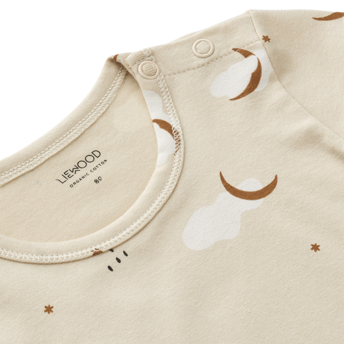 Liewood Baby-Body Yanni „Stargazer / Foggy mix“, 2er-Set, Gr. 74-92