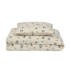 Liewood Baby-Bettwäsche Carmen „Panda play / sea shell mix“