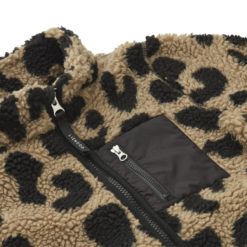 Liewood Nolan Sherpa Jacke für Kinder „Mega leo / Oat mix“