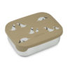 Liewood Arthur Lunchbox „Dog / Oat mix“, Edelstahl mit Silikon-Deckel