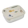 Liewood Arthur Lunchbox „Safari sandy mix“, Edelstahl mit Silikon-Deckel