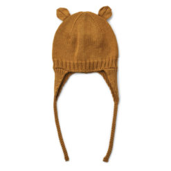 Liewood Violet Babymütze mit Ohren „Golden caramel“, gestrickt, 6-12 Monate