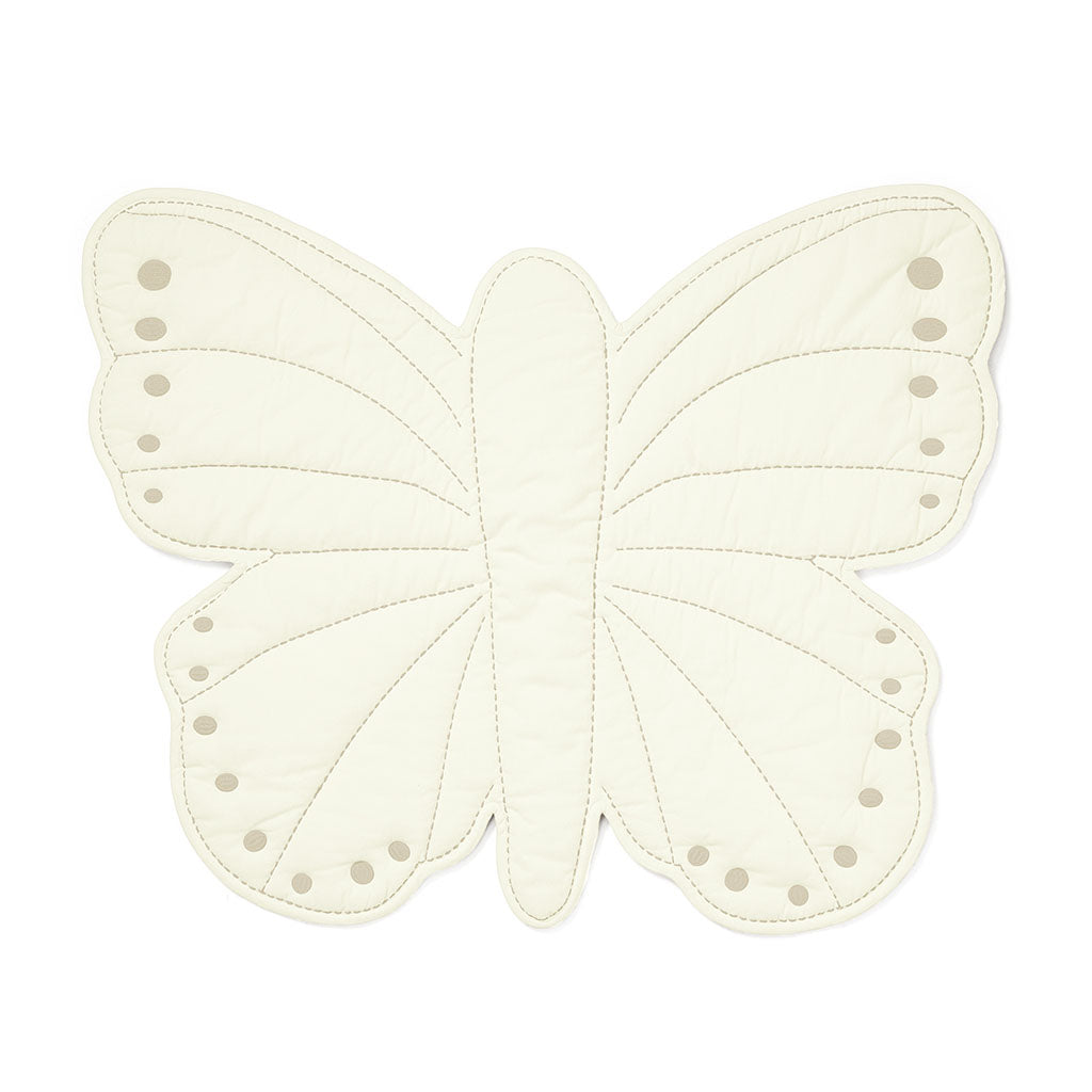 Cam Cam Schmetterling-Spieldecke „Creme“, OCS, 80x105cm 01