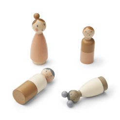 DELISTED Liewood Puppenhausfamilie Lotta „Rose mix“, 4-teiliges Set – Bild 2