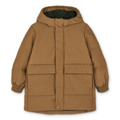 Liewood Althea puffer coat_LW14928_0086_Pecan_3-22_f