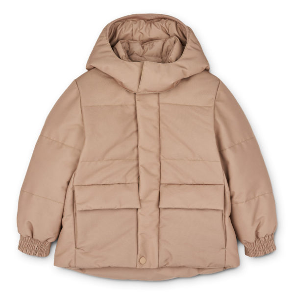 Liewood Paloma Daunenjacke für Kinder „Dark rose multi mix“, Wendejacke, Gr. 80-92, 110, 122