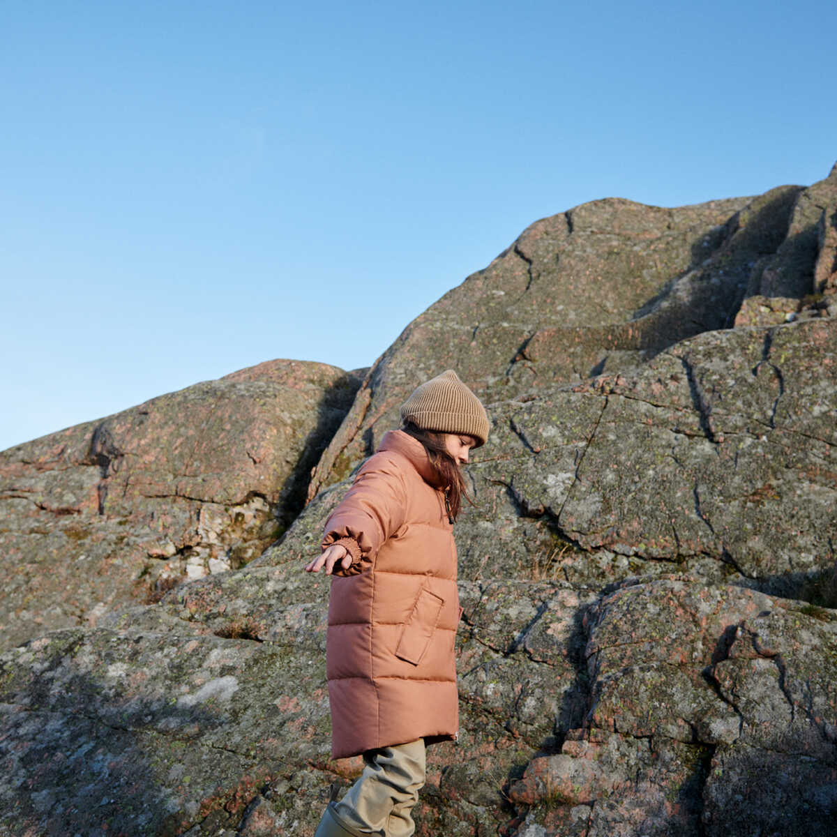 Liewood Peppe Daunenmantel für Kinder „Oat“, Gr. 110-122 – Bild 9