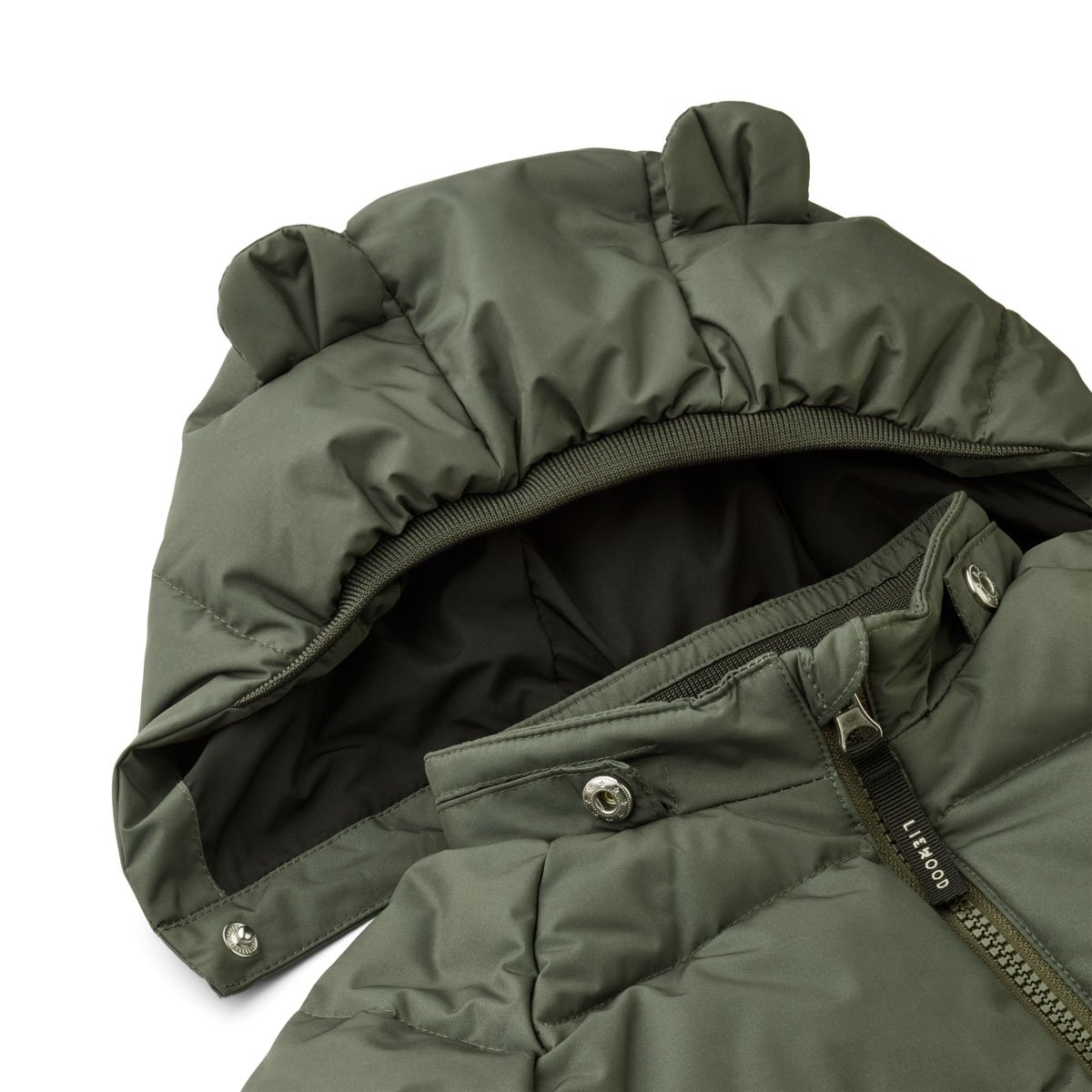 Liewood Polle Daunenjacke für Kinder „Hunter green“, Gr. 68, 74, 80 – Bild 4