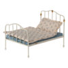 Maileg Vintage-Metallbett Bett für Mäuse „weiß“, H14cm 11-2119-00