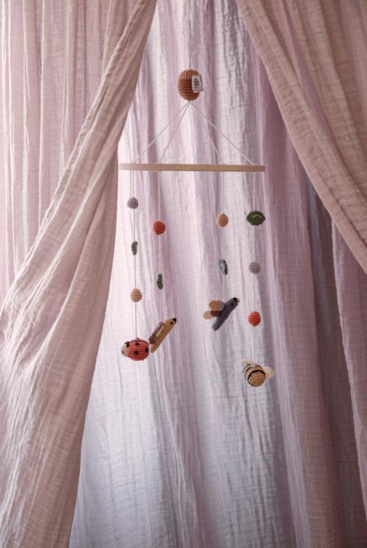 Sebra Baldachin „blossom lilac“ ø52cm H240cm 02