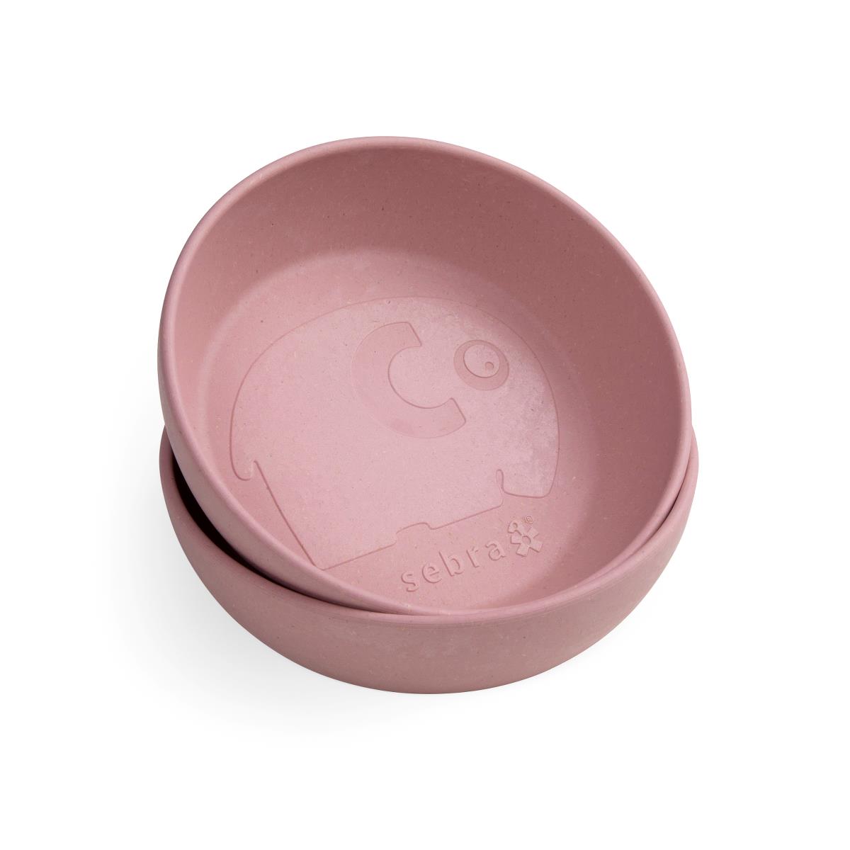 Sebra Kinderschalen-Set MUMS „blossom pink“, Biokunststoff 01
