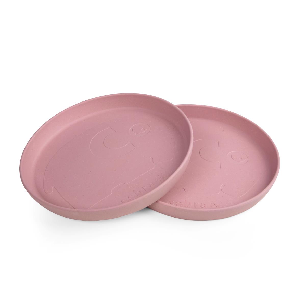 Sebra Kinderteller-Set MUMS „blossom pink“, Biokunststoff 01