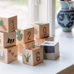Sebra Würfel-Puzzle aus Holz „Woodland“ – Bild 4