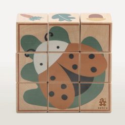 Sebra Würfel-Puzzle aus Holz „Woodland“ – Bild 5