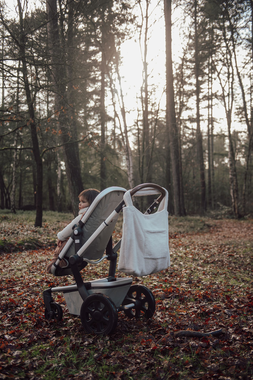 koeka Wickeltasche Malmo Teddy „pebble“, Stofftasche, 42x58cm – Bild 3