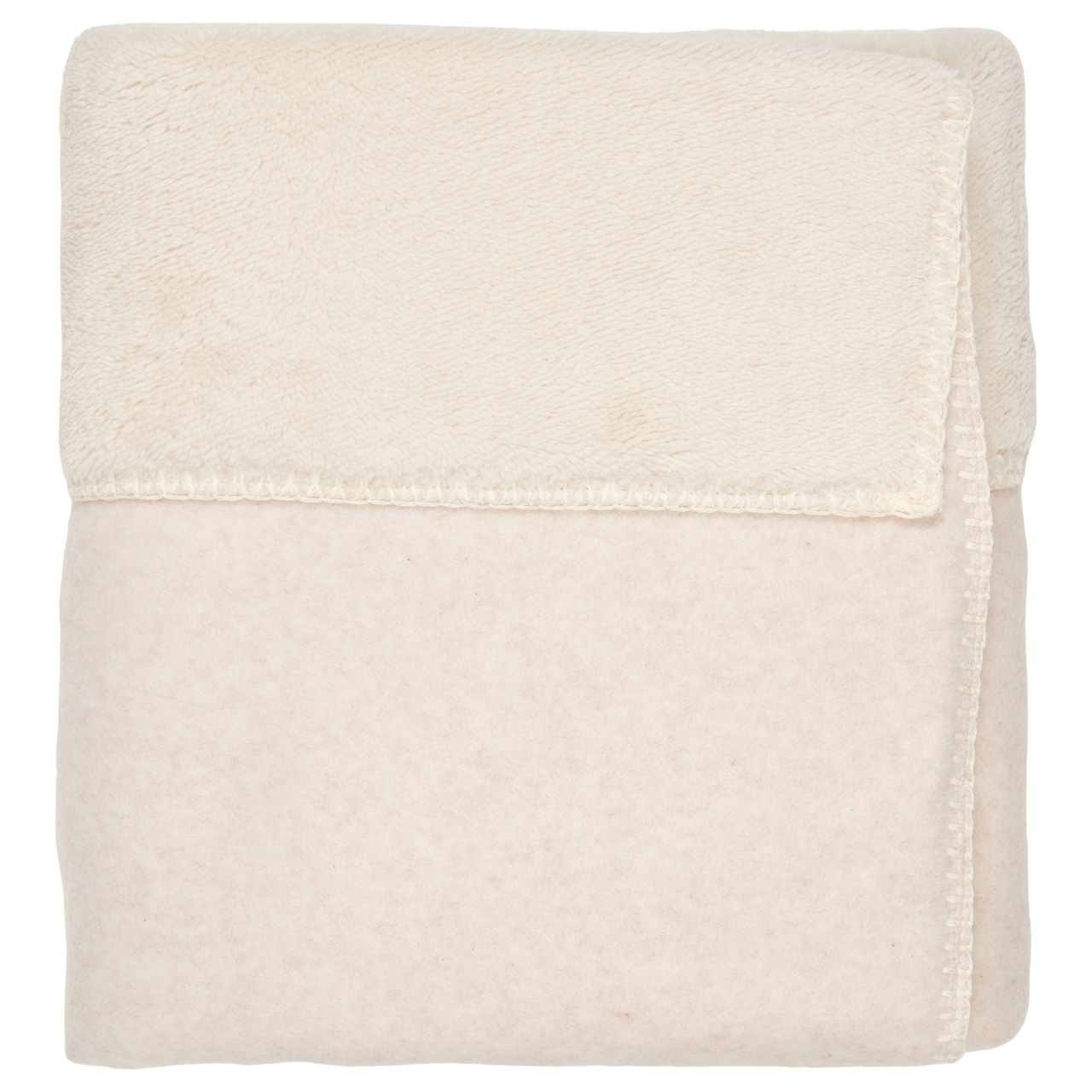 koeka Babydecke Denver Plüsch „nougat“, 75x100cm – Bild 2