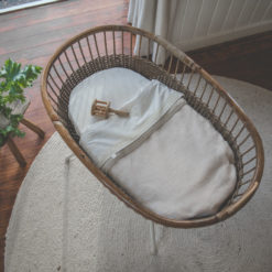 koeka Babydecke Denver Plüsch „nougat“, 75x100cm – Bild 5
