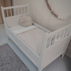Koeka Kinderdecke Denver Plüsch Nougat