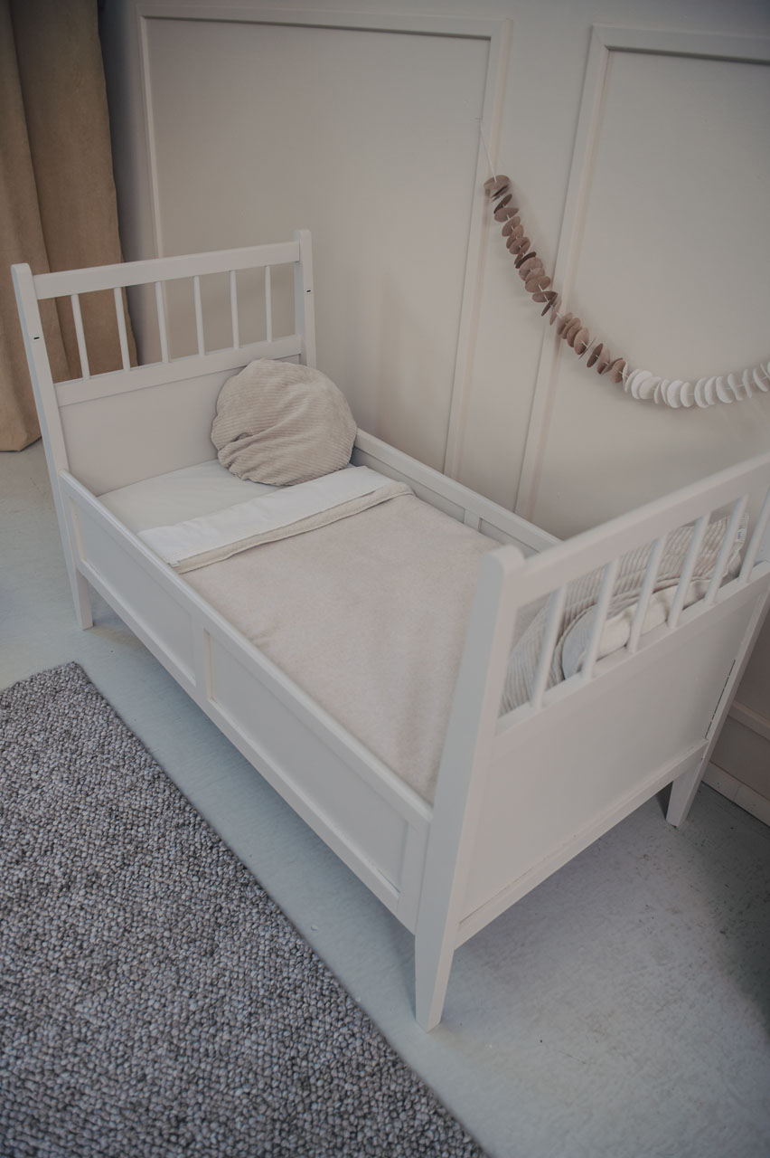 Koeka Kinderdecke Denver Plüsch Nougat