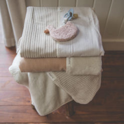 koeka Babydecke Oddi Plüsch „rosa salt“, 75x100cm – Bild 3