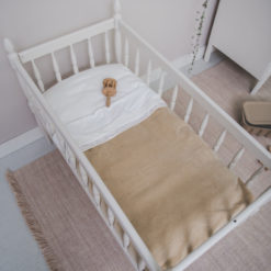 koeka Kinderdecke Oddi Flanell „rosa salt“, 100x150cm – Bild 4