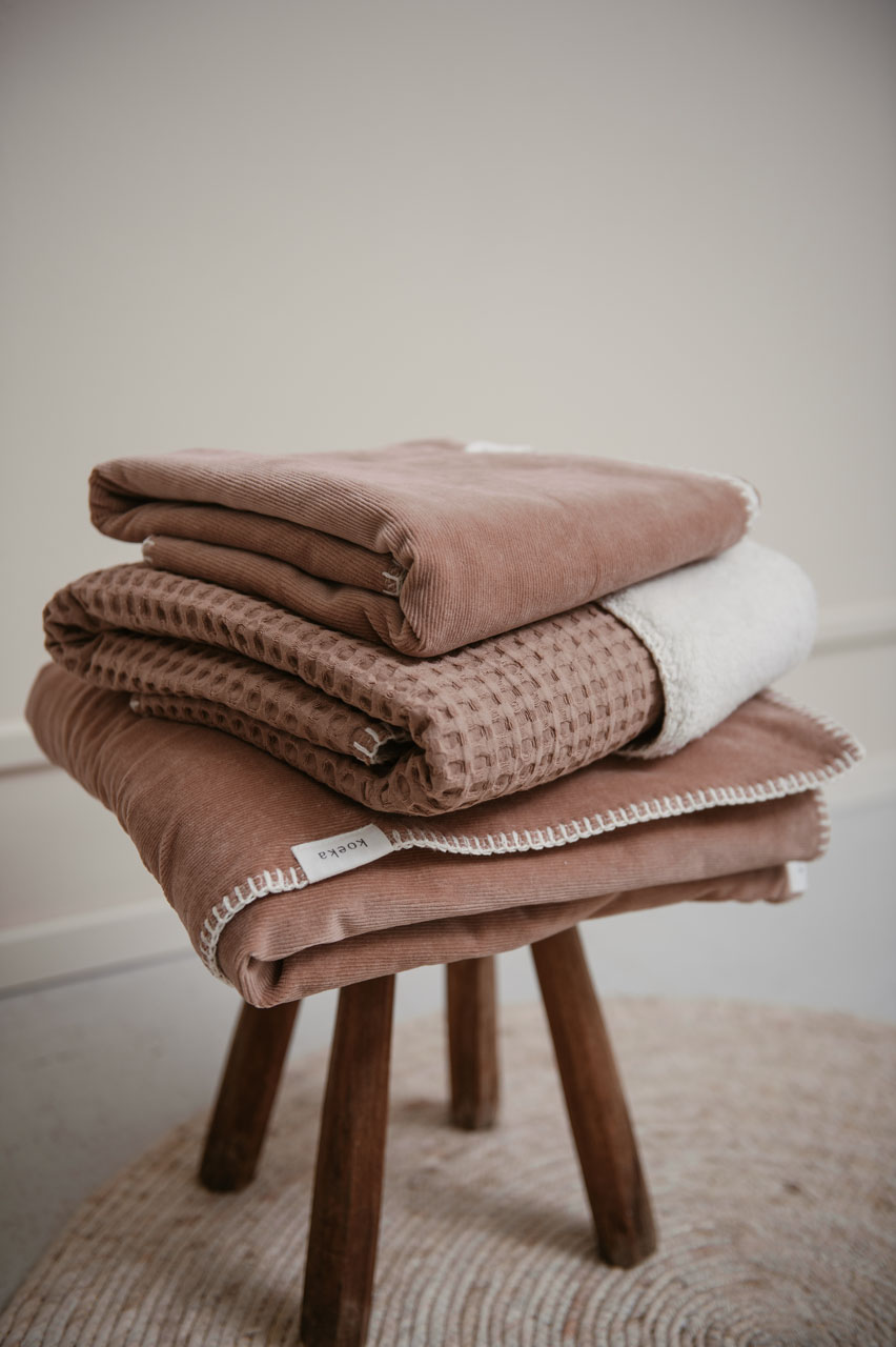 Koeka Kinderdecke Oddi Flanell Soft Earth