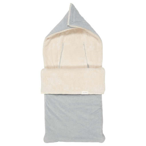 koeka Fußsack Oddi Plüsch „wave“ für 3/5-Punktgurt
