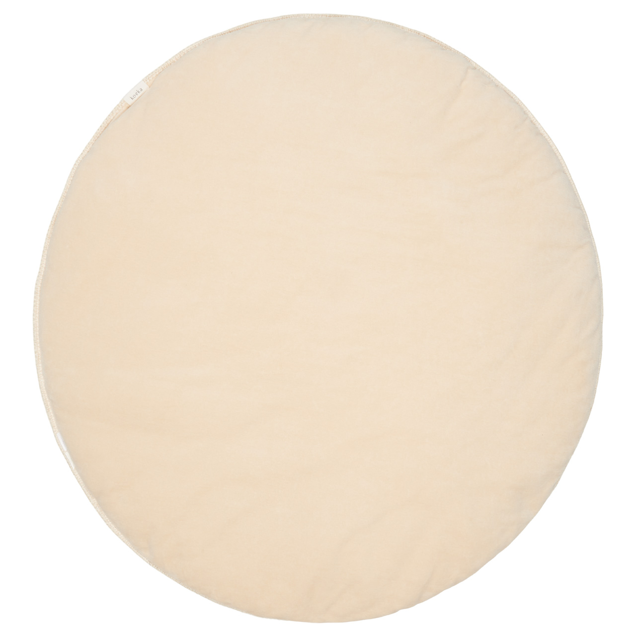 koeka runde Krabbeldecke Oddi „soft earth / warm white“ ø90cm – Bild 3