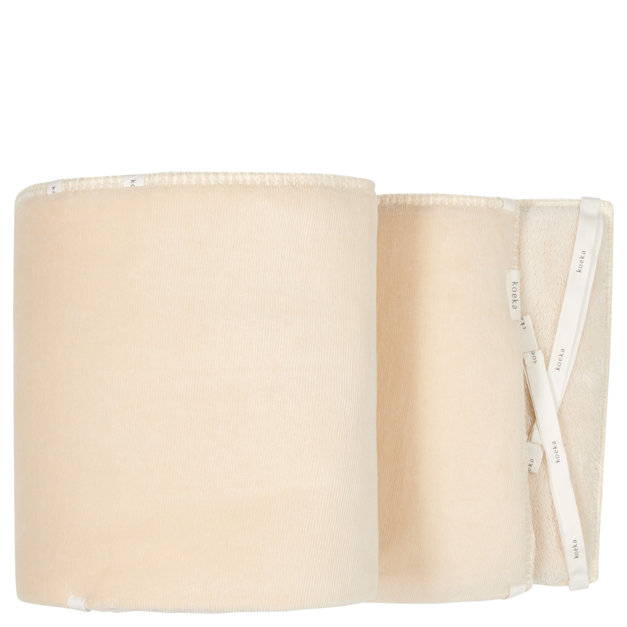 koeka Bettnestchen Oddi „warm white“ Laufstall- / Bettumrandung, 180x30cm