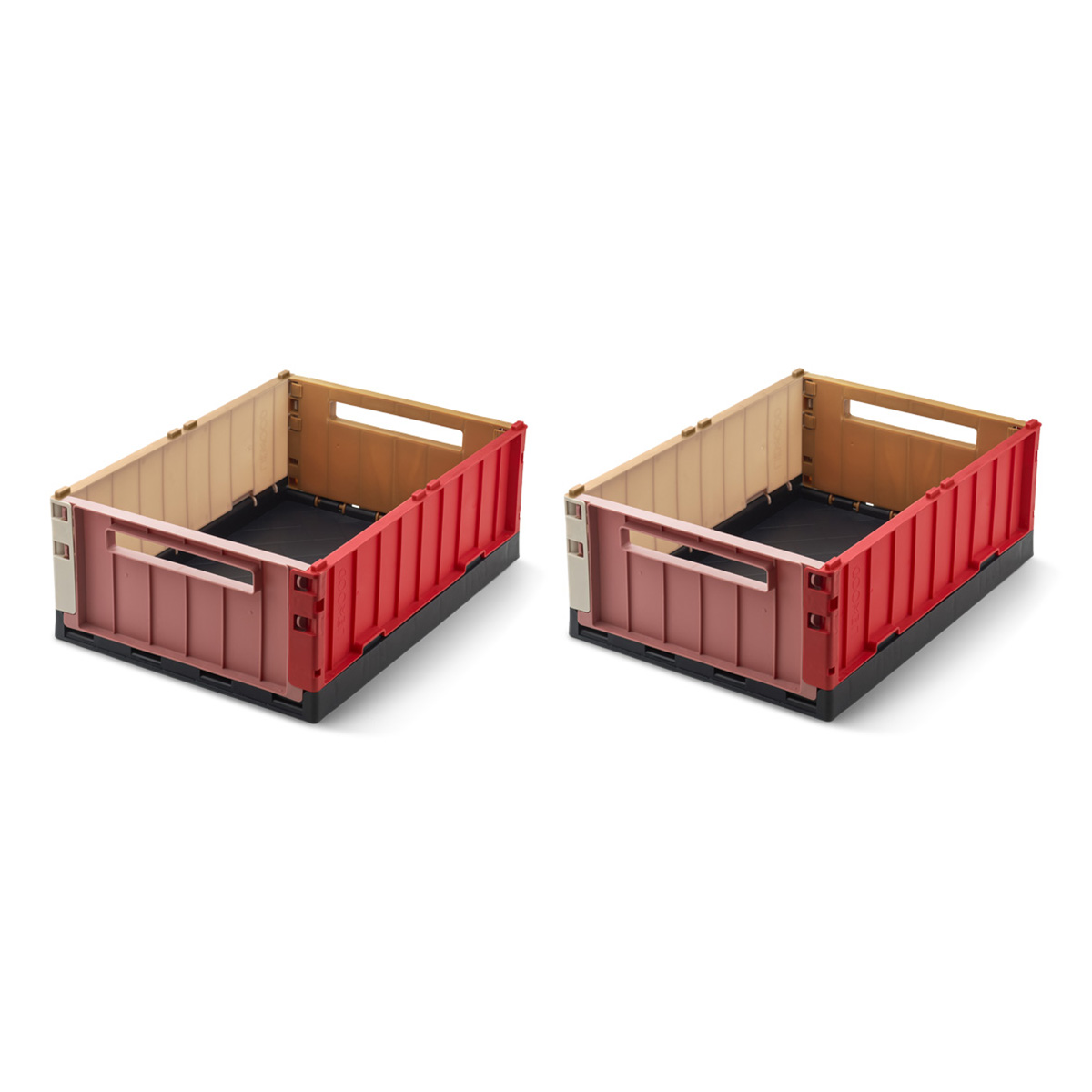DELISTED Liewood Aufbewahrungsbox Weston „Multi mix“, Größe M, 2er-Set, 36x25x14cm