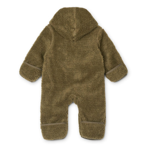 Liewood Fraser Baby-Overall „Khaki“, Teddystoff Gr. 68-80 – Bild 2