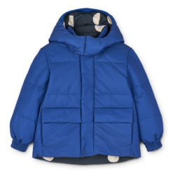 Liewood Paloma Daunenjacke für Kinder „Mega dot / Midnight navy“, Wendejacke, Gr. 80-92, 116, 122