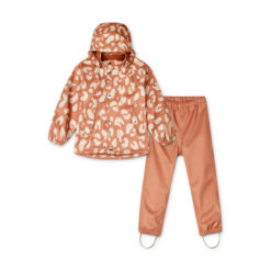 Liewood Parker Regenbekleidungs-Set „Mega leo / Tuscany rose“, Gr. 104, 116, 122