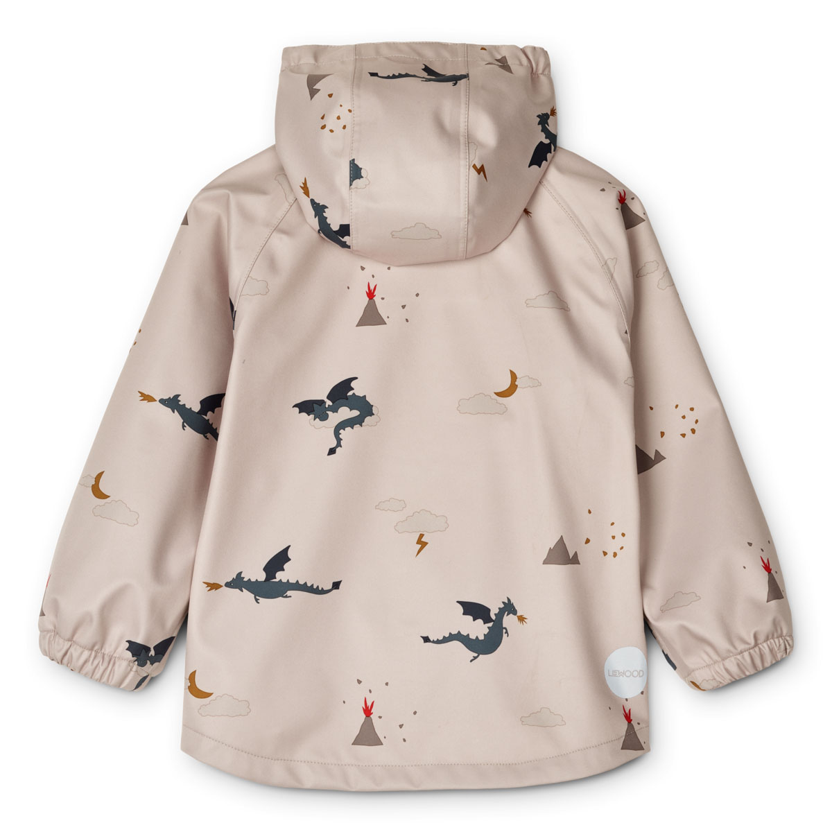 DELISTED Liewood Parker Regenbekleidungs-Set „Little dragon / Dark sandy mix“ – Bild 4