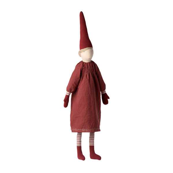 Maileg Weihnachtswichtel Mega Pixy „Mädchen“ 2022, Nisse, H105cm – Bild 2