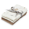 Cam Cam Musselin Waschlappen „Dreamland : Camel“, 4er-Set, 30x30cm, GOTS