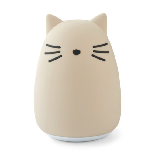 DELISTED Liewood großes Nachtlicht Jimbo „Cat sandy“, Silikon, kabellos, H32cm